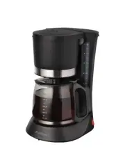 10 Cup Coffee Maker Drip Pause Washable Filter Brewing Small Kitchen Appliance