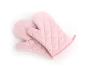 Heat-Resistant Oven Mitts - Silicone Kitchen Oven Mitt Gloves, Microwave Gloves For Baking Oven