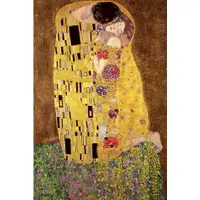 在飛比找樂天市場購物網優惠-克林姆 Gustav Klimt《吻》- 進口海報 牆壁裝飾