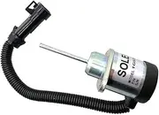 Fuel Shutoff Solenoid 6691498 1503ES-12A5UC4S 1G925-60011 1178007-207 12V Stop Solenoid Compatible with Bobcat S130 S150 T180