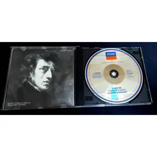 Vladimir Ashkenazy阿胥肯納吉-Chopin Etudes蕭邦24首練習曲輯德國全銀圈版無ifpi CD