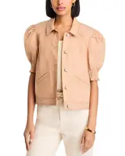 Cinq a Sept Roselyn Puffed Sleeve Jacket