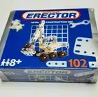 Vintage Meccano Erector Metal Construction Set #102 Digger Shovel Educational