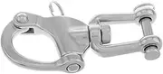 Generic Heavy Duty Swivel Eye Snap Hook Stainless Steel Spring Clip for Quick Release Home Industrial and Applications Secure Fastening Versatile Use Craft Ring Buckle