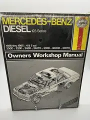 (NEW!) Haynes MERCEDES-BENZ Diesel 123 Series 1976-1985 OWNERS WORKSHOP MANUAL