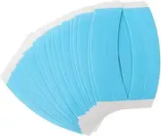 HAPINARY 23 Sheets double sided wig film hair wig tape Double Sided Wig Tape Hair Extension Tape Strips wig adhesive tape double back tape toupee tape front support paper high viscosity
