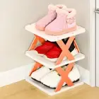 Shoe Rack Stackable Store Shoes Multifunctional Thickened Shoe Rack Breathable