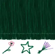 150 Pieces Green Pipe Cleaners Chenille Stem, Pipe Cleaners Chenille Stem, Craft