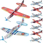 ORFOFE 36Pcs Creative Airplane Fun Foams Planes for Outdoor Games Engaging Interactive Play Non Deforming Glider Planes for Endless Entertainment Random Color