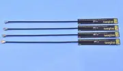 4 (Four) Taoglas FXP74 Black Diamond Av=4dBi WiFi Bluetooth 2.4GHz Band Antennas