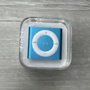 Apple iPod Shuffle 2GB NEW SEALED 4th Generation Blue Vintage Model A1373