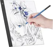 LED A3 Light Panel Graphic Tablet Light Pad Digital Tablet Copyboard with 3-Level Dimmable Brightness for Tracing Drawing Copying Viewing Diamond Jewel Paint Supplies