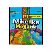 Mike and Ike Mega Mix Candies - 1.8 Pound Bag
