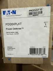 NEW EATON Power Defense PDG5XPLKT Padlockable Hasp Lock Top Mount On/Off