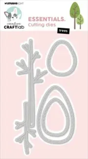 Studio Light Essentials Cutting Die-Nr. 778, Trees LESCD778