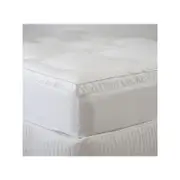 Ardor 2800gsm Standard Double Bed Microfibre Mattress Topper White