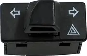 1pc/3cm Modified Double Light Turn Signal Starter Single Switch Button Fit for GY6 Switches 50cc 125cc 150cc