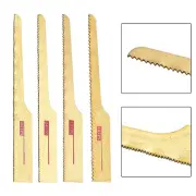 5pcs Pneumatic File Saw Tool Pneumatic Saw Blade Mini Air Saw Blade 32TPI