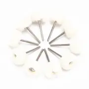 10Pack 1/8" Shank Fine Wool Polishing Brush Buffing Wheel Dremel Rotary Tool d