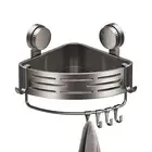 Suction Triangle Storage Rack Wall Mounted Storage Rack Suction Cup Shower Caddy