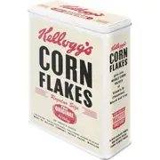Nostalgic Art 26cm/4L Tin Metal Storage Box Kellogs Retro Container Canister XL
