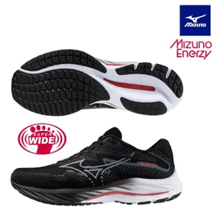 【MIZUNO 美津濃】WAVE RIDER 27 男款慢跑鞋 J1GC2304XX J1GC236590(慢跑鞋)