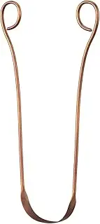 Isabella's Clearly COPPER, Ayurvedic Tongue Scraper and Cleaner | 100% Pure Heavy Duty Copper, Built to Last, BPA Free | Natural Bad Breath Remedy