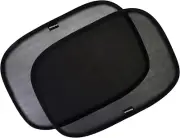 Car Window Shades for Baby (4 Pack) - 21"X14" - Sun Shade Blocker, Cling - Glare