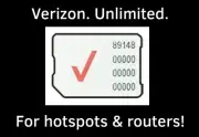 Verizon UNLIMITED Data Hotspot Router 5G & 4G LTE SIM Plan Home RV Internet $79