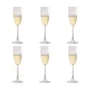 Cellar Tonic 6 Piece Flute Wine Glass Set 240ml - Robins Kitchen