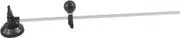 Fafeicy Glass Cutter 6 Wheel Compasses Glass Cutter, Cutting Circular Cutting with Suction Cup Circle (80cm)