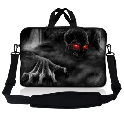 15.6 Inch Laptop Bag Sleeve Carry Case w Shoulder Strap Macbook Acer Asus Horror