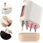 Opossum Hair Oil Applicator,Electric Hair Oil Applicator And Scalp Massager 2 In 1,Oil Applicator For Hair,Smooth Root Comb Applicator Bottle For Scalp Oil,Usb Rechargea