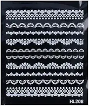 Sabrina Art Deco Stencil Lace (780), Standard, Single