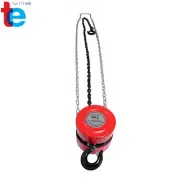 1 Ton Heavy Duty Chain Hoist 2200LBS Lift Hoist Puller Block Hand Tool Winch NEW