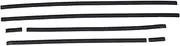 6 Pcs Car Roof Drip Side Moulding Replaces 75551-35080 75552-35070, Reduce Wind Noise, Roof Side Trim Moulding Kit, Roof Drip Moulding Weather Stripping, Easy Installation