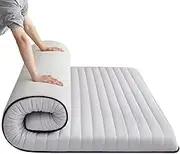 Futon Mattress - Japanese Floor Mat, Foldable Student Dormitory Sleeping Mat, Multi-Size Camping Floor Mat, Portable Guest Sleeping Mat, Queen Size Mattress