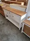 White Hamptons Hallway Table Console Sideboard