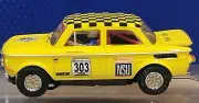 Bauer NSU 1300 TT CUP Tess Racing Yellow #303 HO Slot Car Tfx T-Jet Chassis NIB