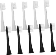 Hoement 10pcs Electric Toothbrush Head Replacement for Soft Bristle Brush Heads