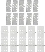 BQLZR Nylon Pinned Hinge for RC Plane 11 x 25 mm 16 x 28 mm 1 mm Hole Dia Pack of 20
