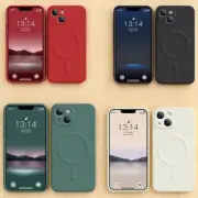 iPhone 16 15 14 13 12 11 Pro Max MagSafe Liquid Silicone Case Shockproof AU