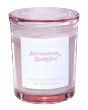 LEVITATE CANDLES Geranium Delight 10oz Single-Wick Candle