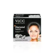 Diamond Facial Kit by Vlcc, 50 g+10 ml (free shipping world)