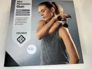 Celsius Mini Percussion Massage Gun Four Levels Four Heads - New