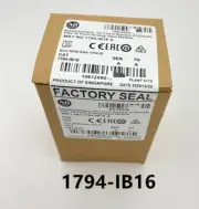 New Factory Sealed AB 1794-IB16 1794IB16 SER A Flex I/O Input Module 1794 IB16