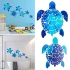 Ocean Vinyl Home Decoration Sea Turtle Wall Stickers Wall Decals Picture