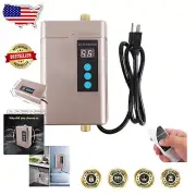 Tankless 3000W Mini Electric Water Heater with Adjustable Temperature Control