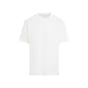 [Y 3] Y 3-White Cotton Short Sleeves Tee-Uomo L STAND