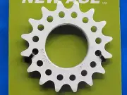 White Cog Sprocket Threaded 16Tx1/8" Single Speed Fixie Fix Gear Track Bicycle